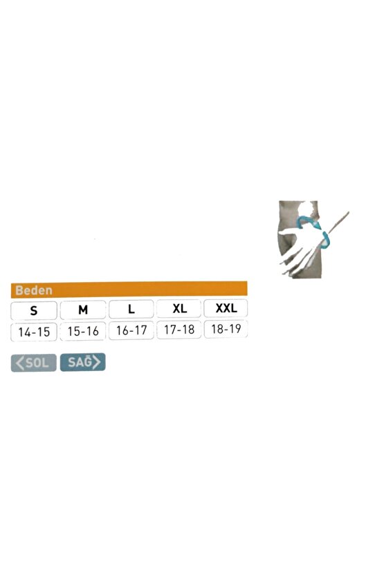 Örgü El Bilek Ateli (Sağ)