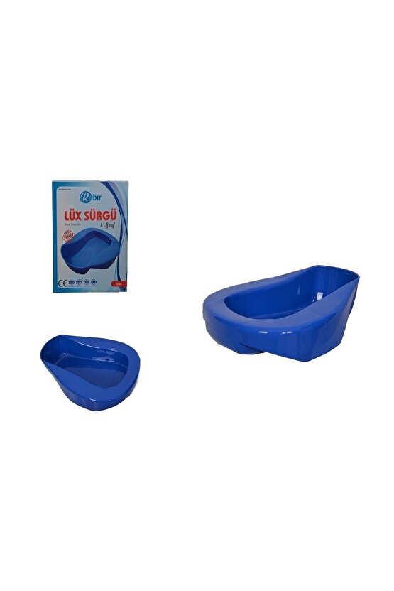 Yatan Hasta Plastik Sürgü Lazımlık Hasta Tuvaleti Seyyar