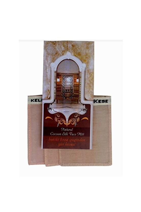 Saf Ipek Yüz Kesesi 3 Adet