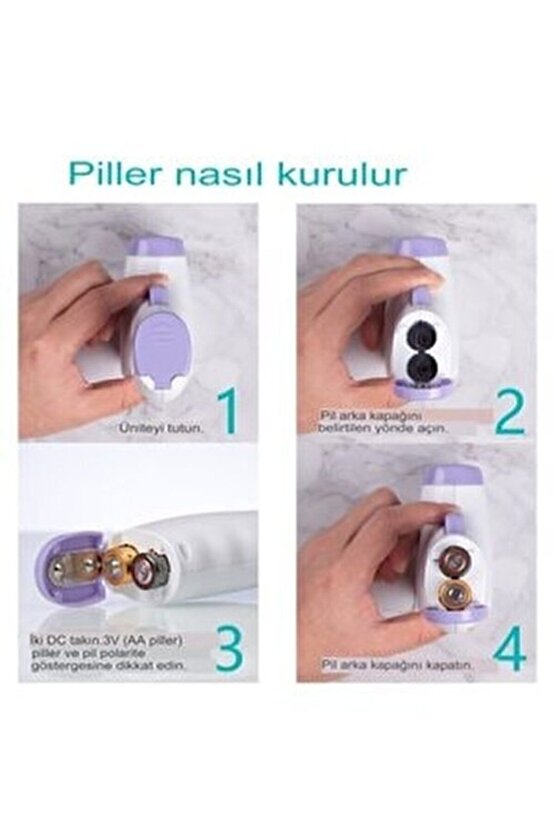 Uzaktan Uzaktan Temassız Kızılötesi Dijital Ateş Ölçer Termometre