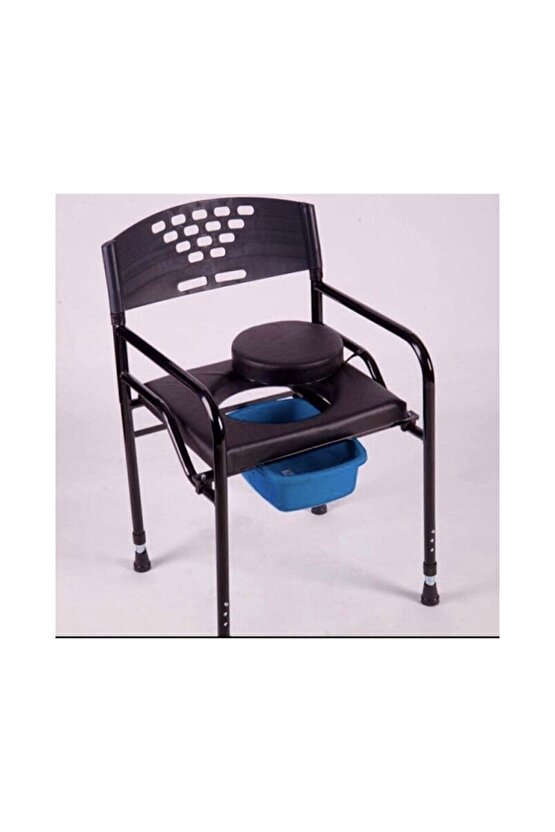 Hasta Klozeti Deri Döşemeli Katlanır