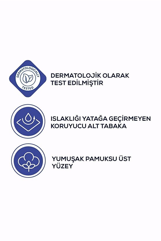 Yatak Koruyucu Örtü 60x90 Cm 30lu X2 Adet