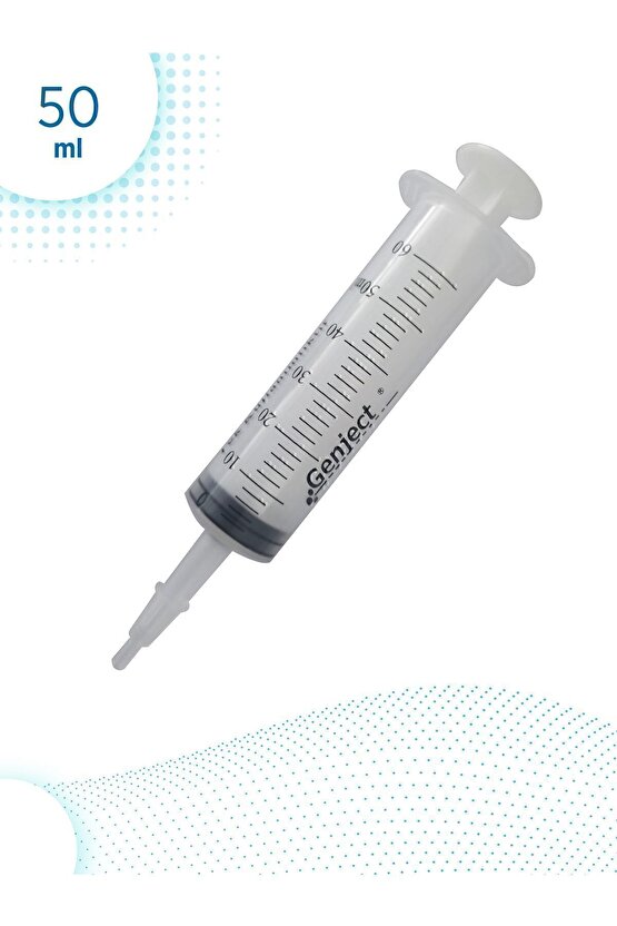 Beslenme Katater Enjektörü & Çam Uçlu Şırınga 50 mL ( 60lı)