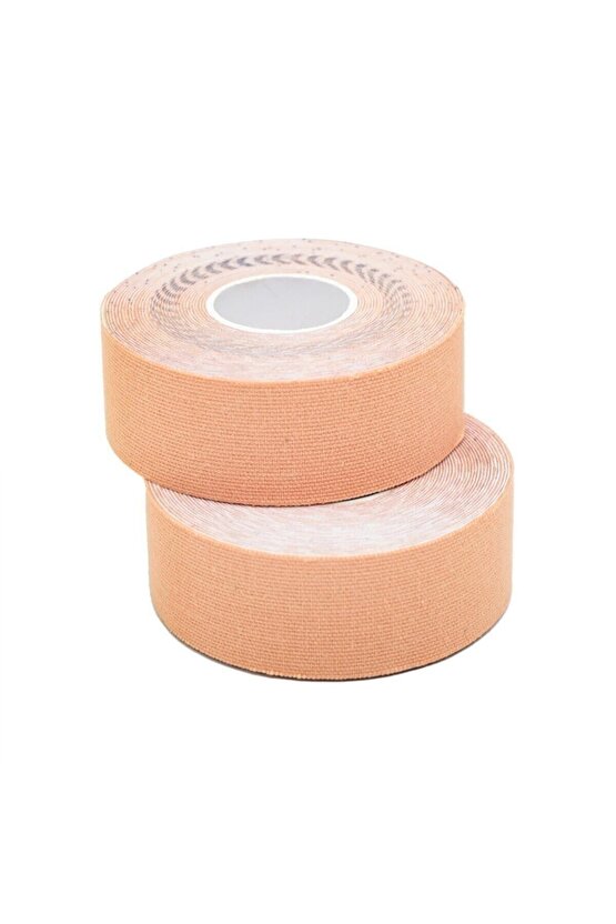 Ten Rengi Yüz Yoga Bandı 2 Adet 2,5cmx5mt Sporcu Kinesyo Ağrı Kinezyo Bandı