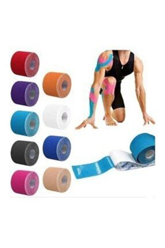 Mor Ağrı Bantları Kinezyo Bandı