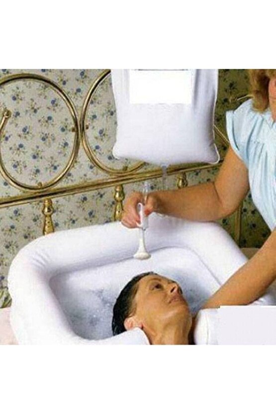 Iron Portatif Hasta Saç Yıkama Seti