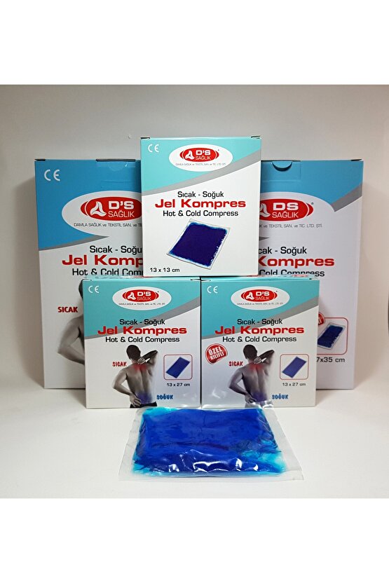 Jel Kompres Sıcak-soğuk 13x27 Cm Kılıflı
