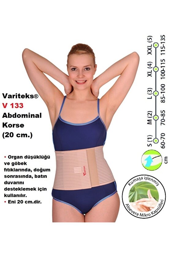Abdominal Batın Korse Bora  Doğum Sonrası Göbek Toparlayıcı 133