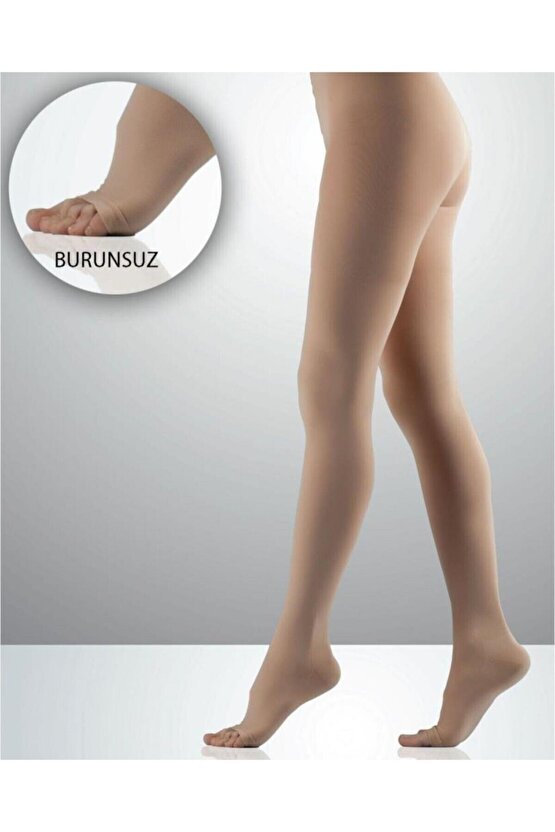 Külotlu Orta Basınç (Ccl2 - 23-32 Mmhg) Açık Burun Çorabı kilotlu