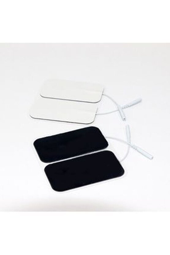 Elektrot- 5x9 Dikdörtgen Tens Pedi 4 Lü PaketTens Cihazı Kablolu