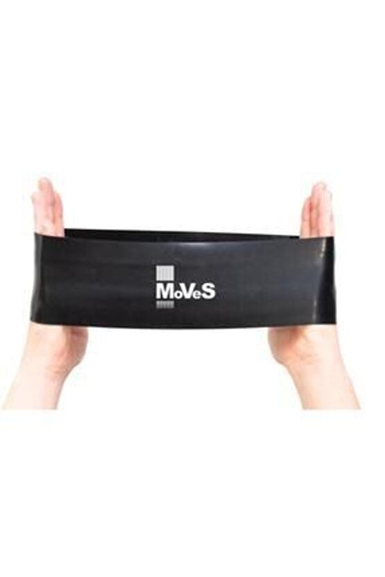Siyah Renk Loop Kas Germe Güçlendirme Egzersiz Pilates BandıBand 7x5 cmx 30,5 cm