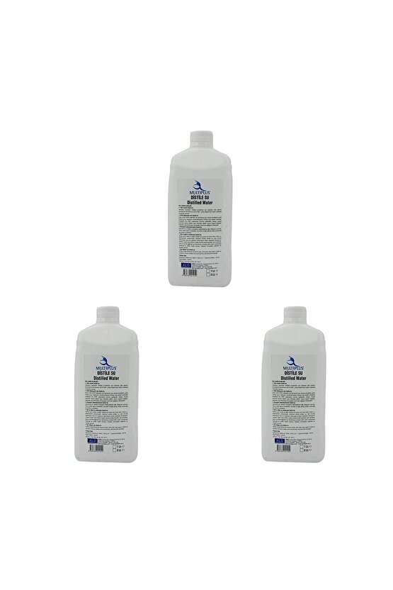 Distile Su 1000ml - 3 Adet