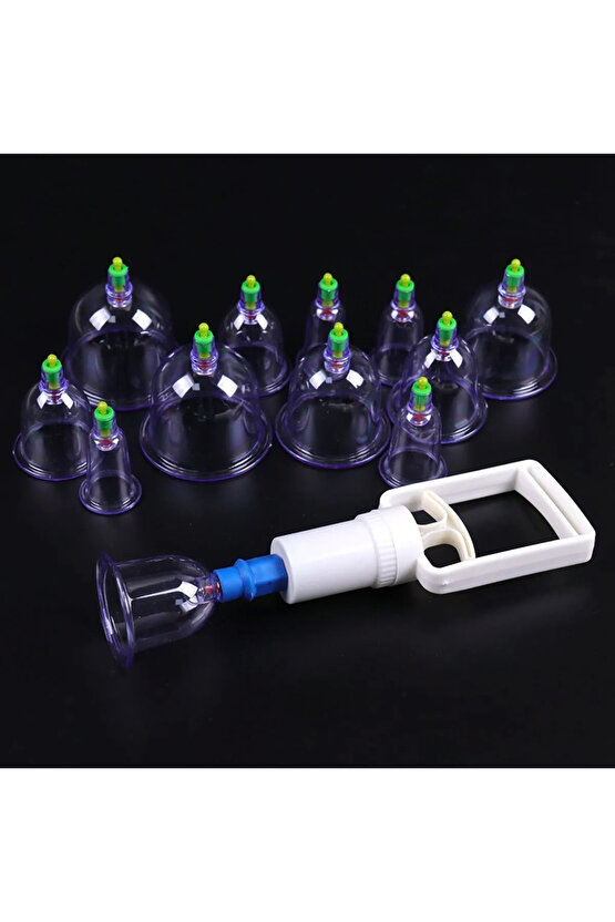 Hacamat Kupası 12 li Kupa Çekme Aleti Seti