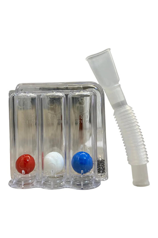 Medikal Triflo Solunum Egzersiz Cihazı