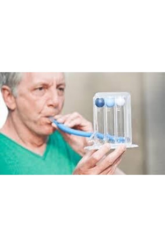 Triflo Solunum Egzersiz Cihazı Yüksek Kalite Nefes Egzersiz Aparatı