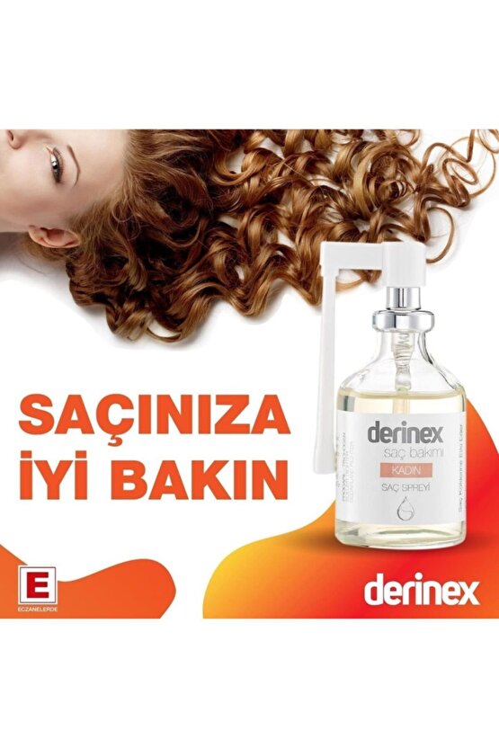 Saç Dökülmesine Karşı Etkili Saç Spreyi - Kadın