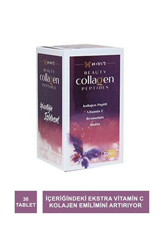 Collagen Beauty Peptides 30 Tablet