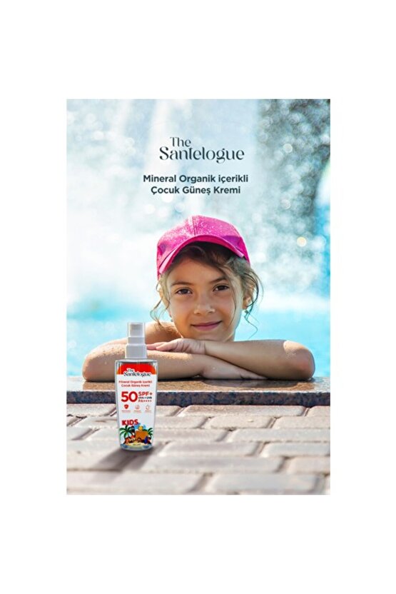 Organik Güneş Kremi Kids Spf50+ 200 Ml