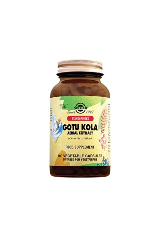 Gotu Kola 100 Kapsül