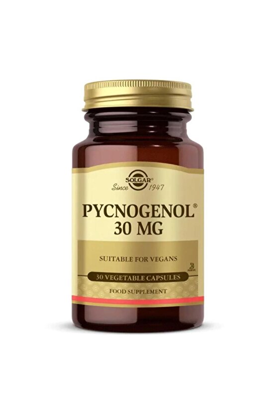 Pycnogenol 30 mg 30 Kapsül