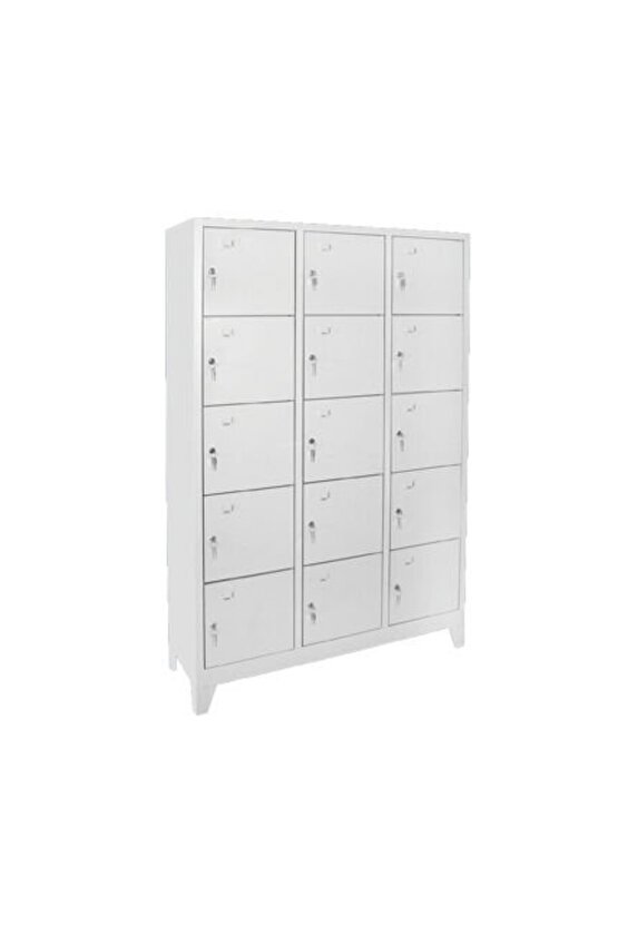 15 Gözlü Öğretmen Dolabı | Modern Tasarım ve Geniş İç Hacim