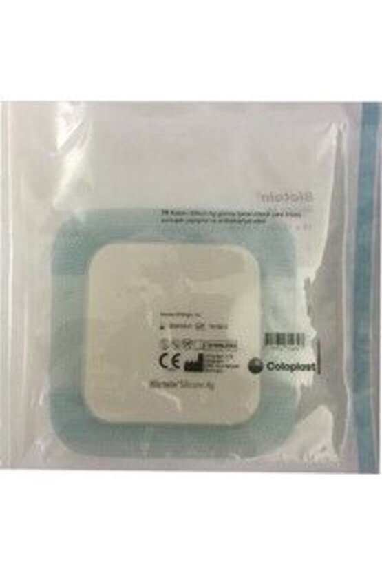 Biatain Silicone AG+15X15CM Gümüşlü Yapışkanlı Silikon Köpüklü Yaraa Örtüsü (5 Adet) 39639
