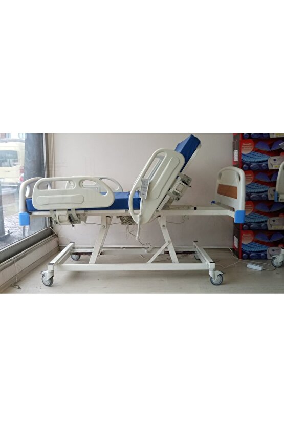 Yerli Full Abs 4 Motorlu Hasta Karyolası Yatağı Karyola