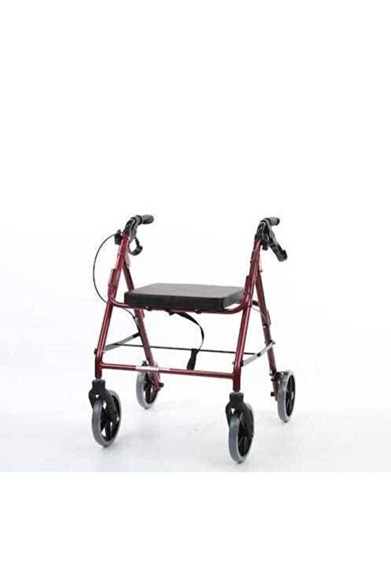 Rolatör 4 Tekerlekli Hasta Yürüteci Walker