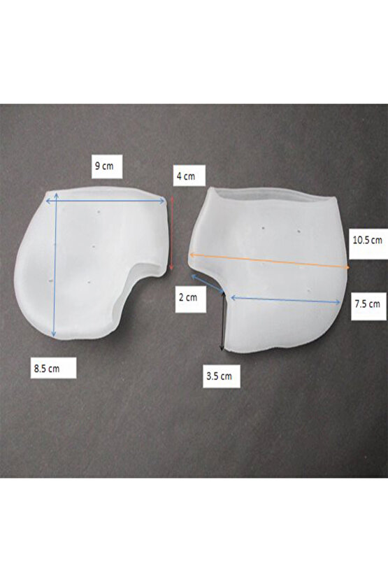 Silikon Koruyucu Ayak Bileği Jel Desteği Plantar Fasiit Topuk Dikeni