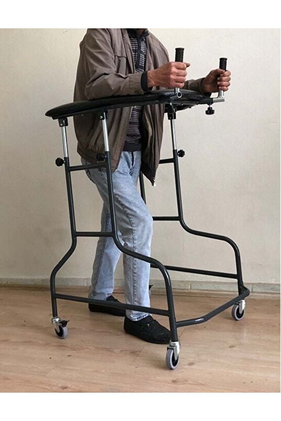 Haraketli Yürüme Cihazı Yetişkin Aksillar Destekli Walker