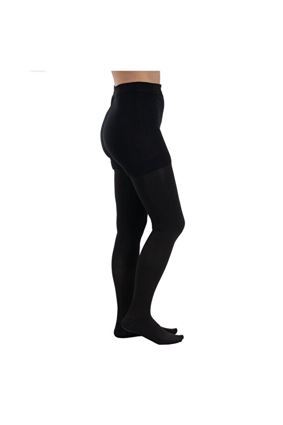 Ccl2 Külotlu Burnu Kapalı Çorabı (Siyah) NUMARA 7