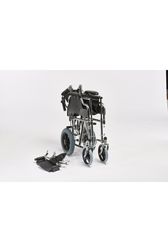 120 Refakatçi Kullanımlı Tekerlekli Sandalye