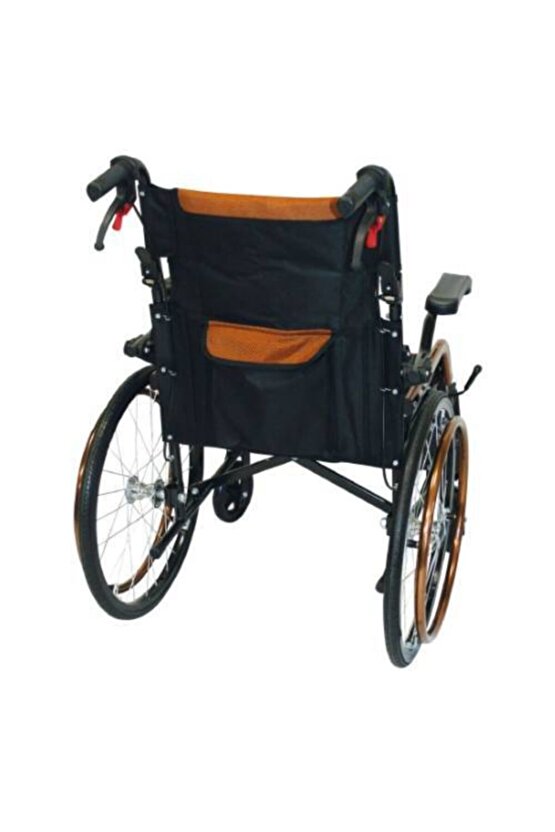 Poylin P807 Tekerlekli Sandalye Refakatçi Frenli