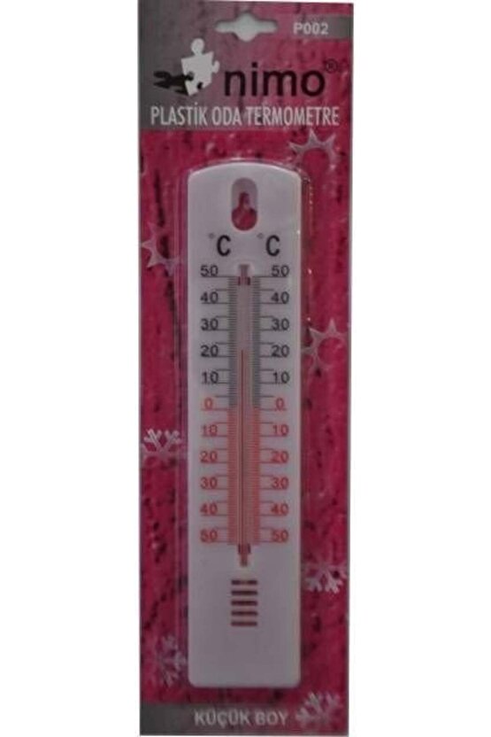 Duvar Derecesi Plastik Küçük