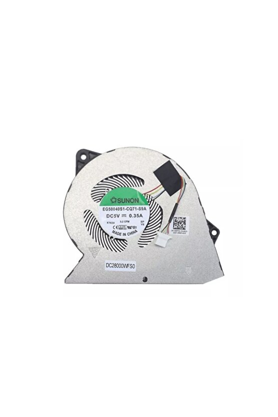 Dell Vostro 15 3510 3515 3520 3525 3530 Notebook CPU Fanı