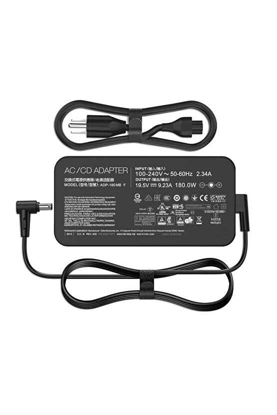 Uyumlu ROG G752VL-DH71, G752VT-DH72 Notebook Adaptörü, Şarj Aleti Cihazı 180W