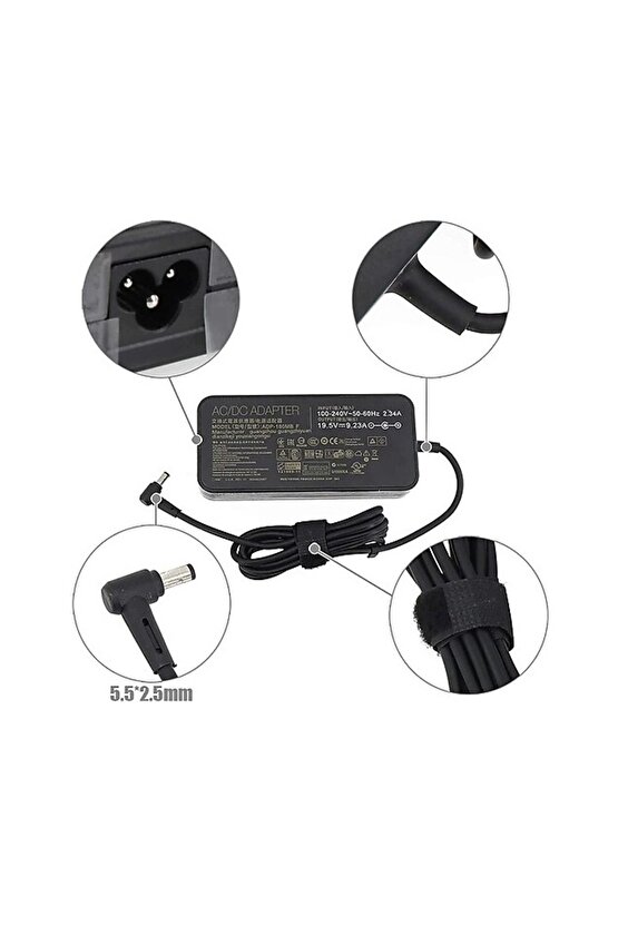 Uyumlu ROG G750JX-T4199H, G750JX-TB71 Notebook Adaptörü, Şarj Aleti Cihazı 180W