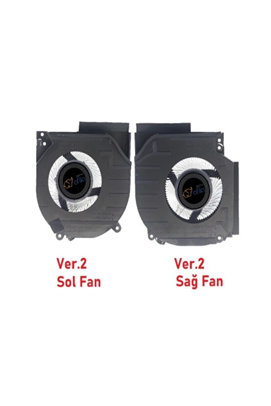 HP Victus Gaming 16-S0001NTA14 (7Z4L9EAA14) Notebook Fanı - Ver.2 - 12Volt (Sol Fan)