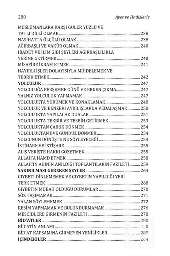 Ayet Ve Hadislerle Peygamber Efendimizin (S.A.V.) Sünnetleri (YENİLENMİŞ BASKI)