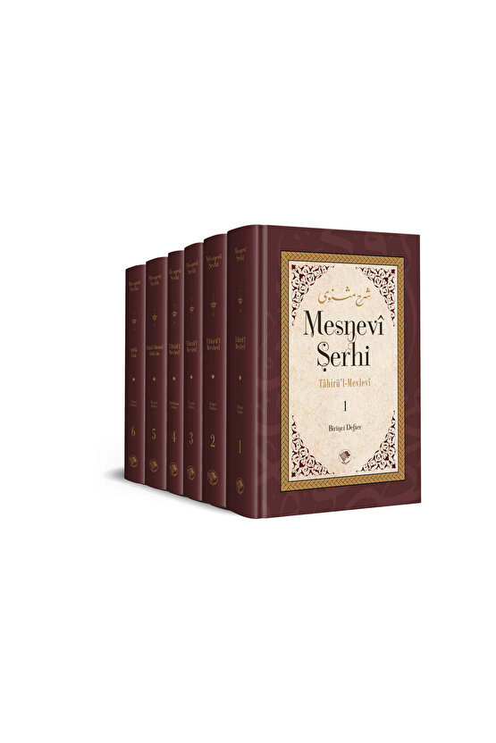 Mesnevi Şerhi (6 Cilt) Takım