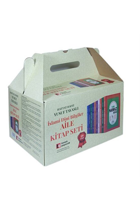 Yusuf Tavaslı Dini Bilgiler Aile Seti (10 Kitap Kutulu ) + Üç Aylar Kitabı Hediye