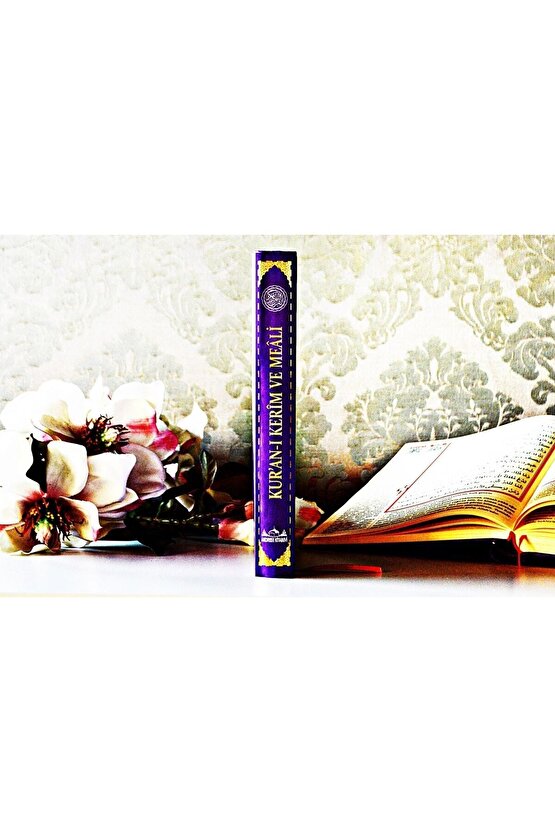 Kuranı Kerim Türkçe Meali Cami Boy 25x34 Mealli Kuran Mor Telefonda Sesli Dinleme Diyanet Mühürlü