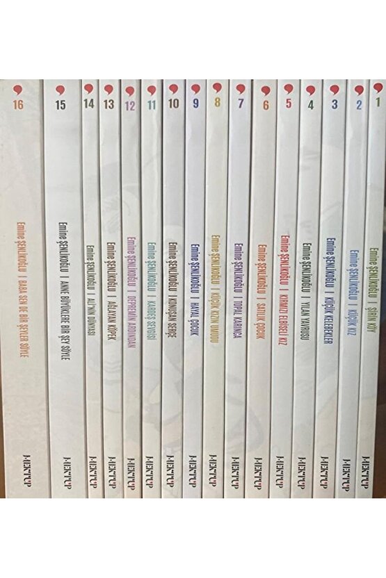 Nesillerin Öyküsü (16 Cilt Takım)  Emine Şenlikoğlu  Mektup Yayınları  4458000104376