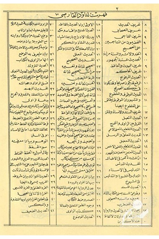 Usulül-Hadis Şerhi Dâvûdi Karsî Hadis Usulü (Arapça)