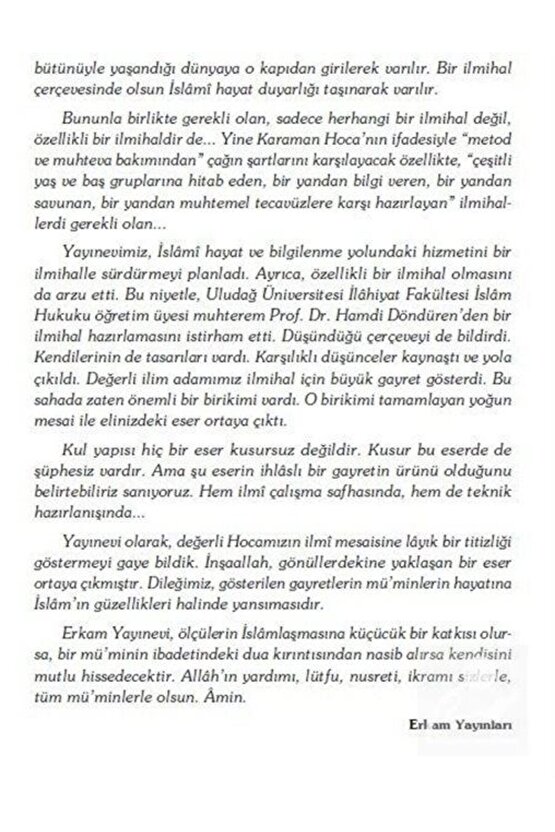 Delilleriyle İslam İlmihali & İnanç-İbadet-Günlük Hayat