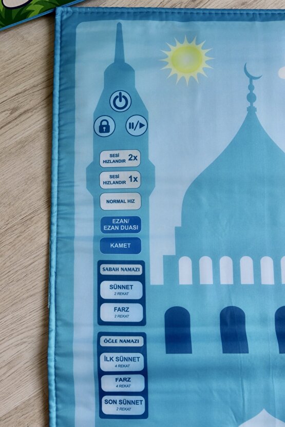 Oğlumun Sesli Benim Seccadesi S1015 Mavi