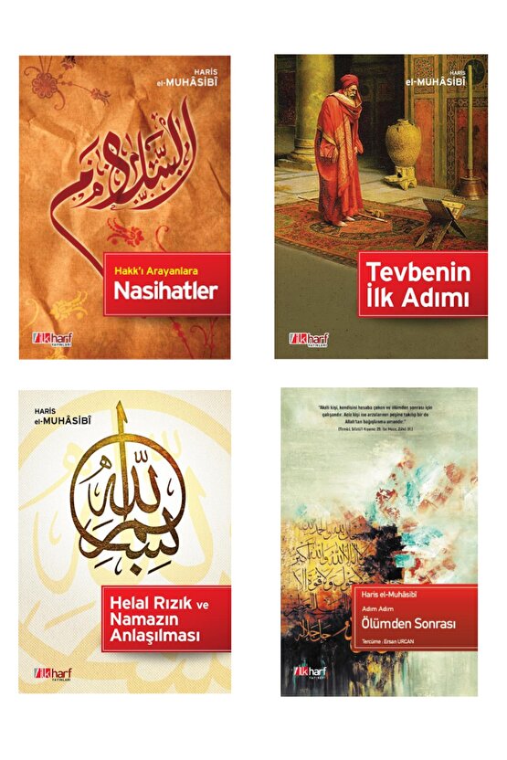 Haris El-muhâsibî Kitap Serisi 4lü Set