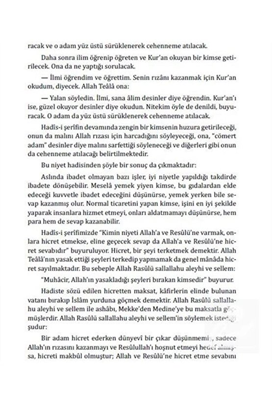 Sahihi Buhariden Sohbetler ve Nasihatler