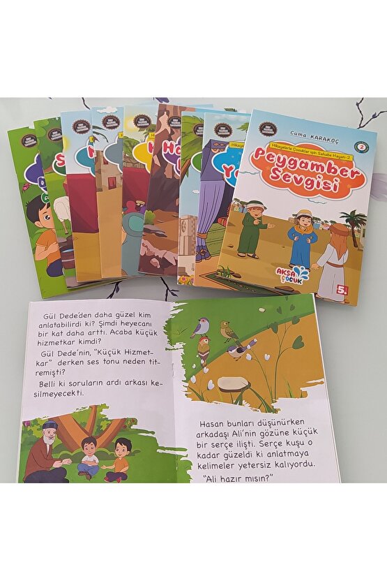 Hikayelerle Çocuklar Için Sahabe Hayatı Set-2 (10 KİTAP TAKIM) - Cuma Karakoç 9786057069047