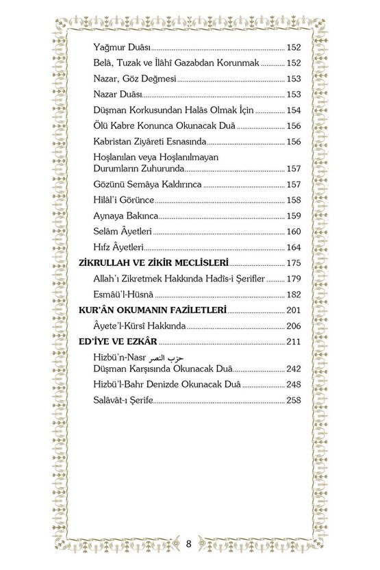 Dualar ve Zikirler (Karton Kapak) - Mahmud Sami Ramazanoğlu